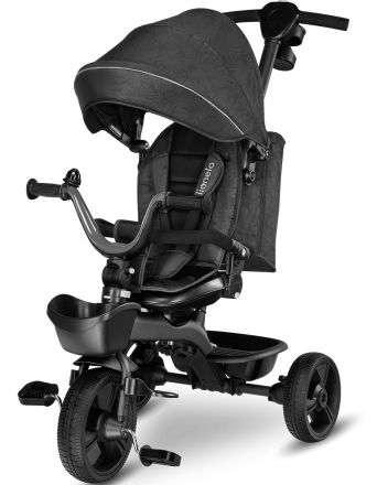 Трехколесный велосипед Lionelo Kori Grey Stone